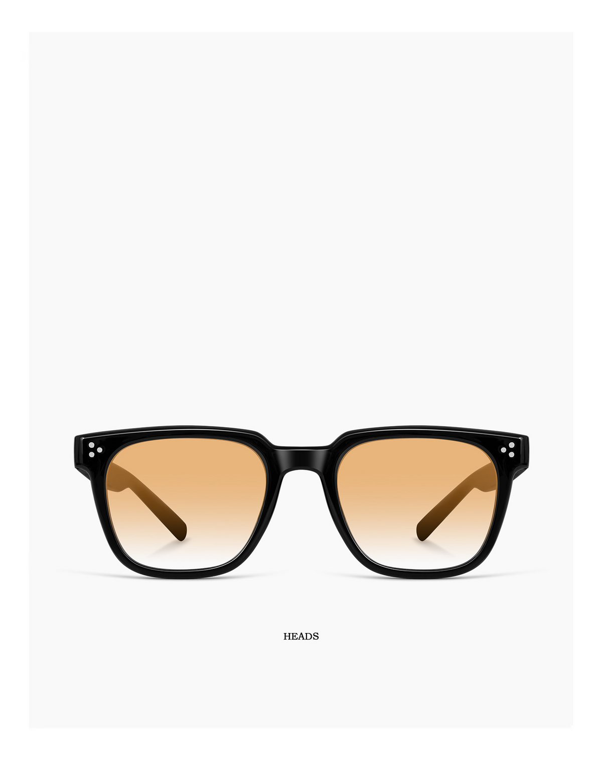 Tinted square sunglasses