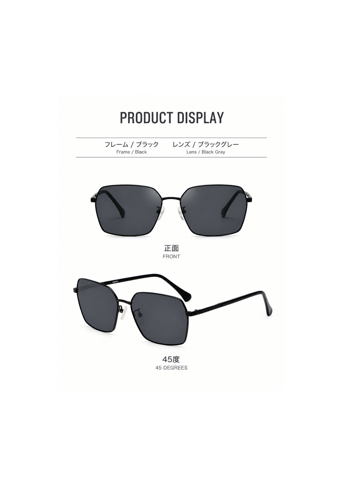 Photochromic sunglasses