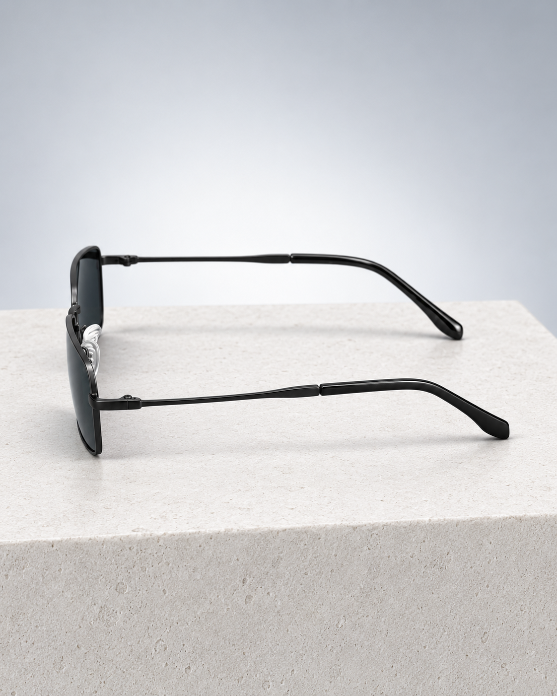 Square metal sunglasses