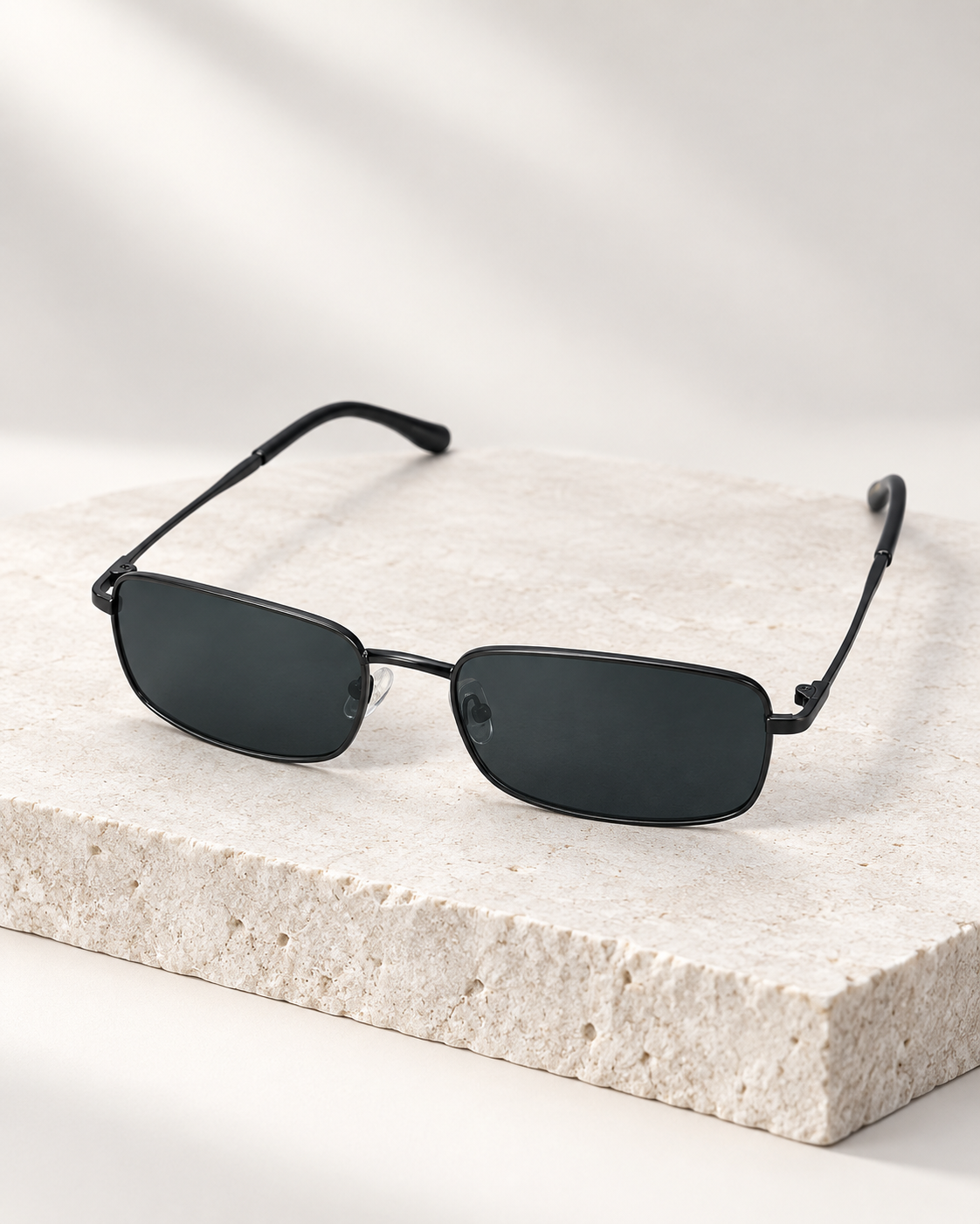 Square metal sunglasses