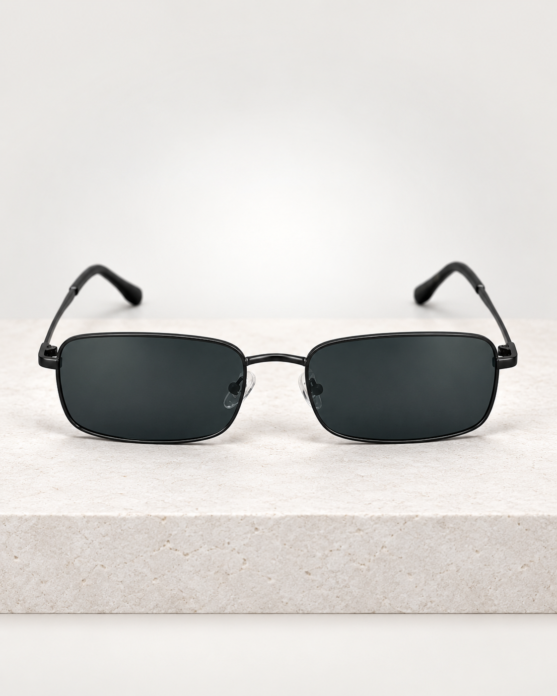 Square metal sunglasses