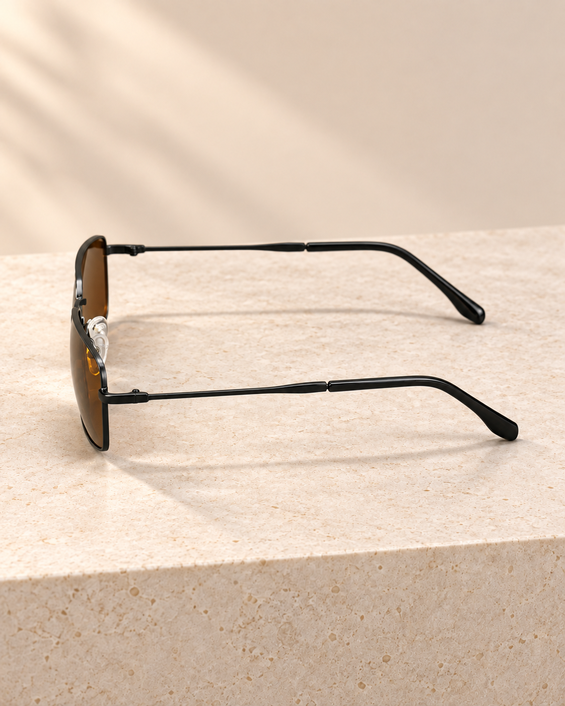 Square metal sunglasses