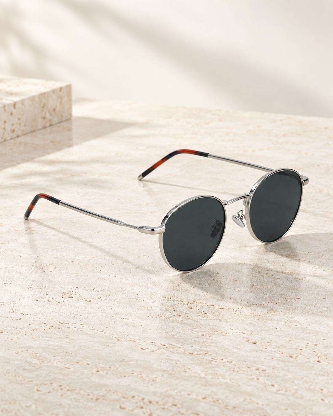 Round metal sunglasses