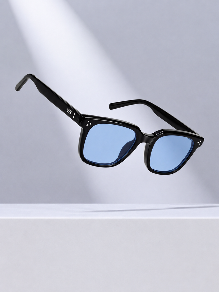 Tinted square sunglasses